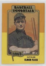 1980-84 SSPC Baseball Immortals 1st Printing Elmer Flick #92 HOF a8a