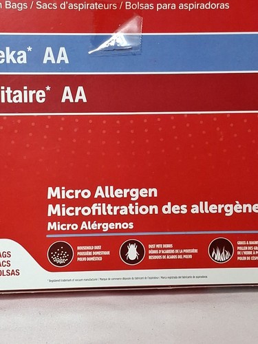 3M Filtrete Eureka AA Micro Allergen Vacuum Cleaner Bags - 3-Pack - NEW - Picture 2 of 4