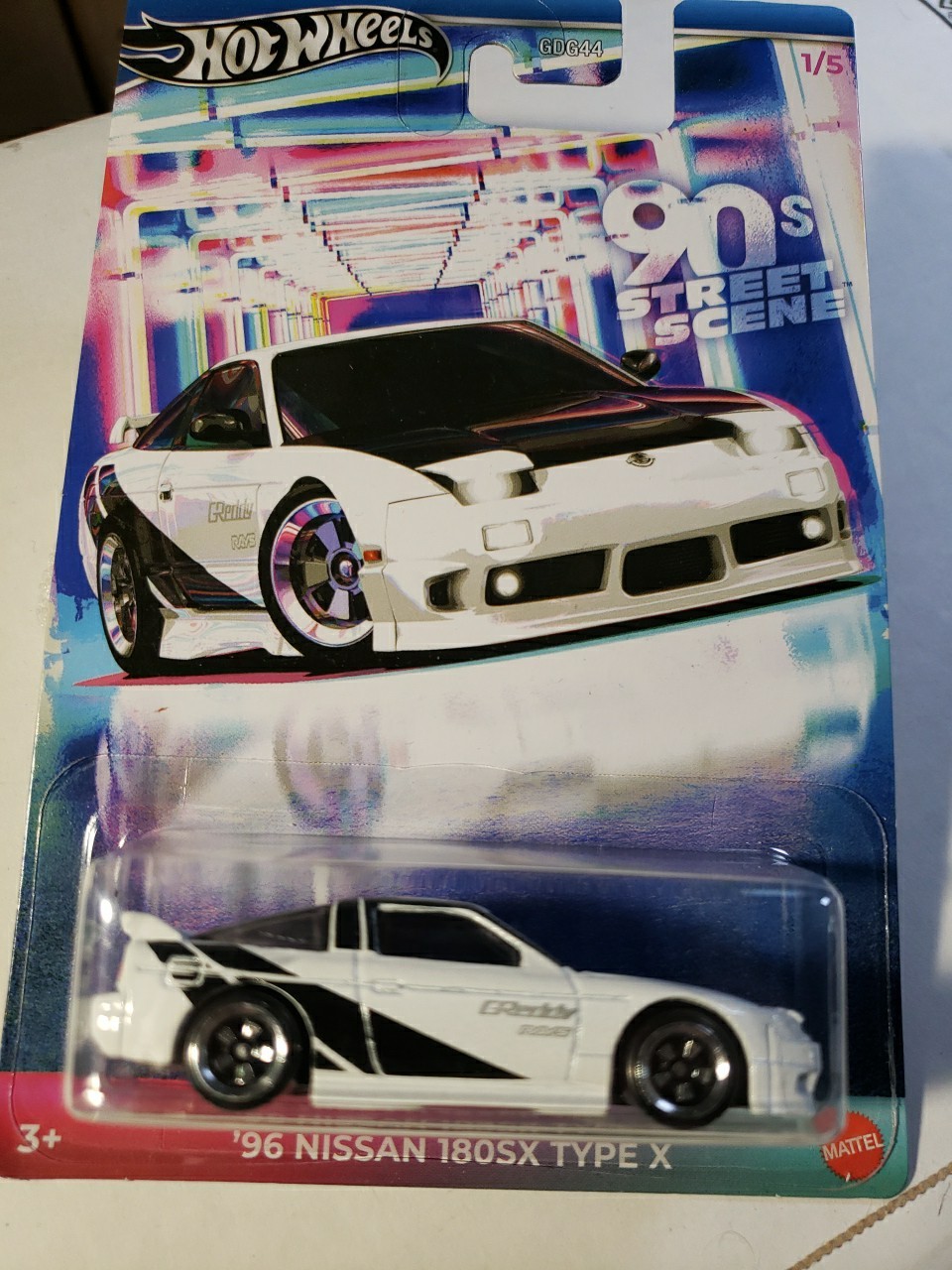 2024 HOT WHEELS EXCLUSIVE '90'S STREET SCENE ~ '96 NISSAN 180SX TYPE X