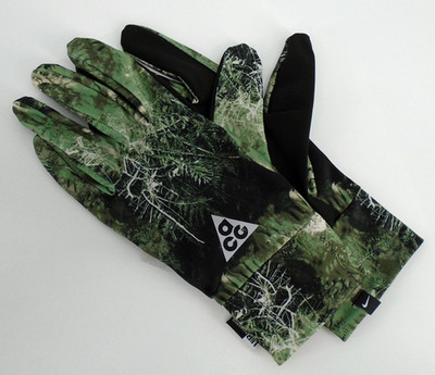 Nike ACG DRI-FIT Lightweight Gloves Adult Large Oil Green/Black/Summit White