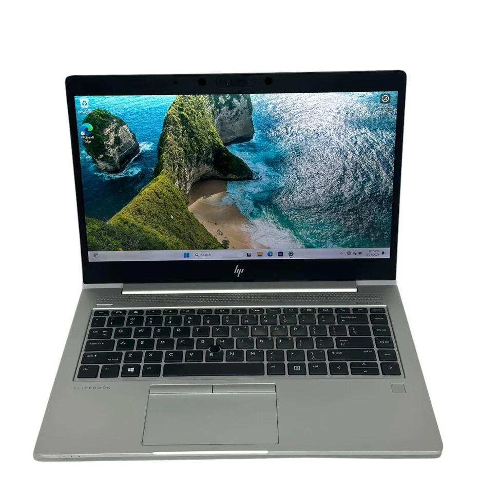 HP EliteBook 840 G6 14" Core i5 8265u 1.6GHz 16GB RAM 512GB SSD Win 11 Pro - Image 2 of 4