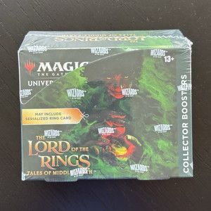 tales of middle earth mtg collector booster box Magic The Gathering: The Lord the Rings: of Middle-earth: Display (12 Packs) ALTR product(s) as available Lord Of the Rings Tales
