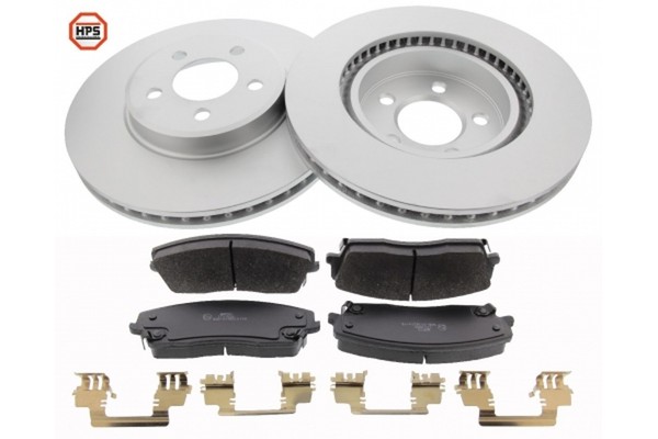 Bremsensatz Scheibenbremse Mapco 47794HPS FüR Chrysler 300C Lx Kreuzschliff Le-image