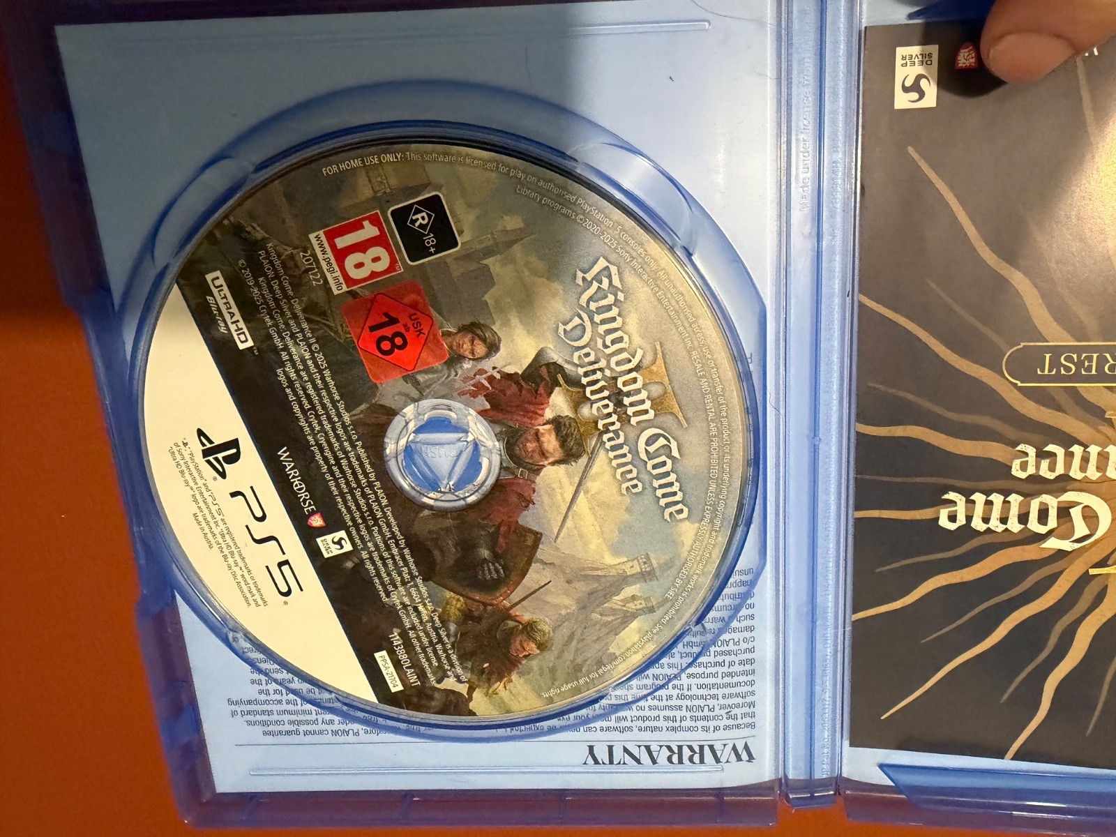 Sony Playstation 5 Kingdom Come Deliverance II PAL PEGI 18 **SPEDIZIONE VELOCE UK** foto 2