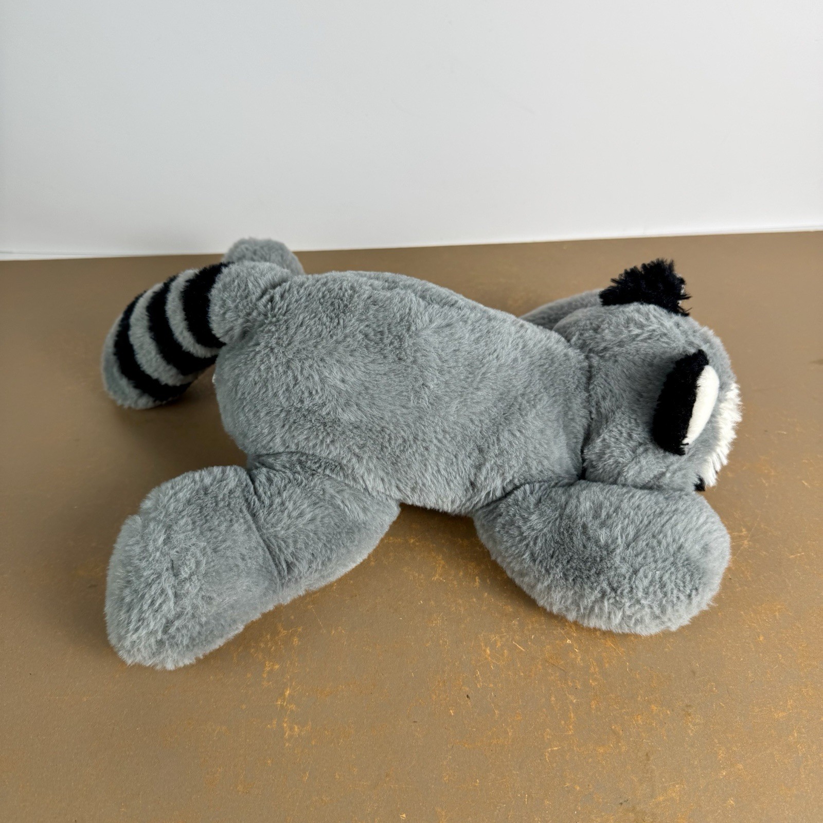 Raccoon Plush Bass Pro Shops Wildlife Artists Realistic 13" Black & Gray Stuffed