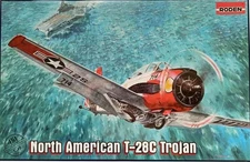 Roden 1/48 T-28C Trojan USN Trainer Plastic Model Kit