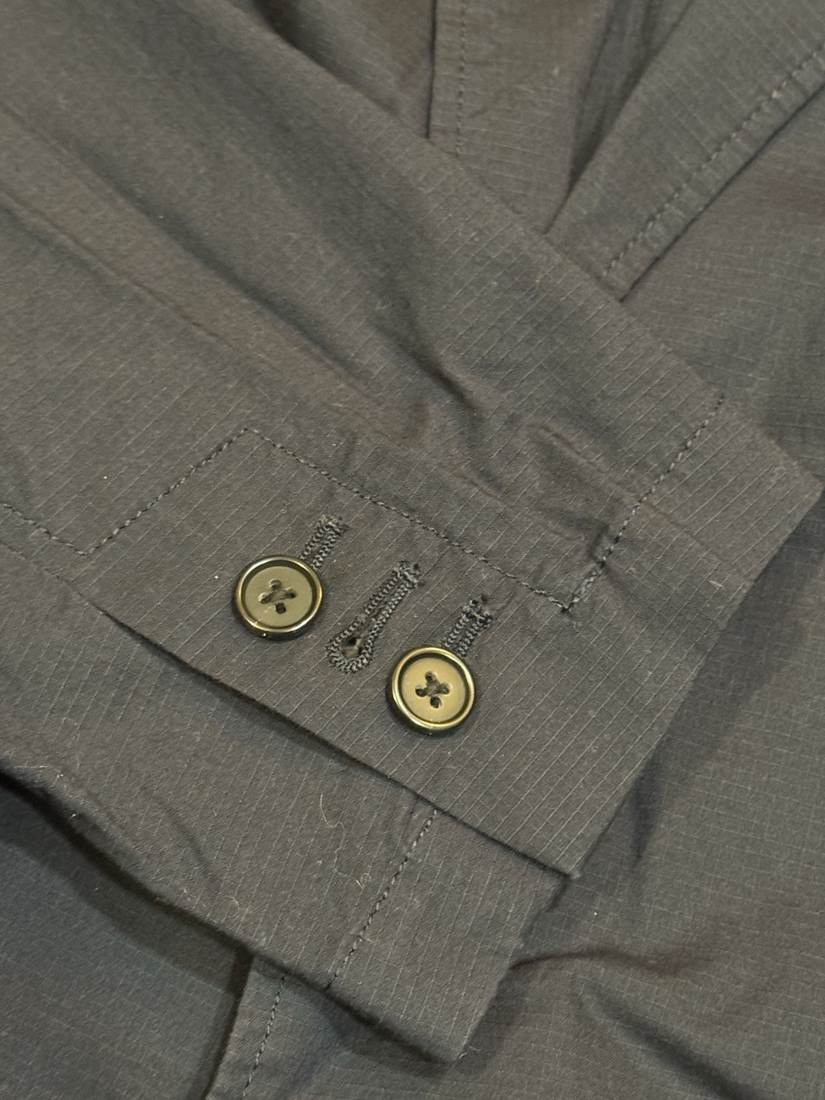 Michael Bastian Unstructured Solid Navy Blue 100%… - image 4