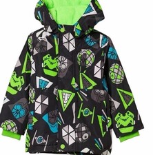 Disney Marvel Star Wars Boys' Warm Puffer SMALL Full-Zip Hoodie Coat NWT