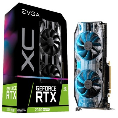 EVGA GeForce RTX 2070 Super XC Gaming 8GB GDDR6 Dual HDB Fans RGB LED Metal