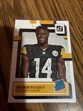 2022 Panini Donruss George Pickens Rated Rookie Portrait #323 Steelers 