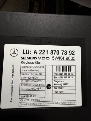 Siemens VDO Keyless Go