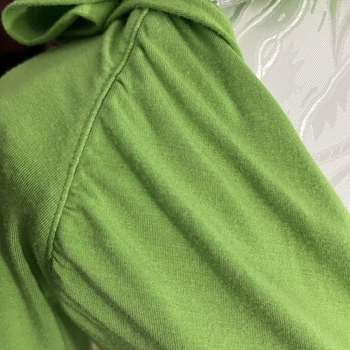 Athleta Hawi Dress Sz S Surplice Hooded Stretchy Asymmetrical Hem 3/4 Sleeve - Picture 6 of 15