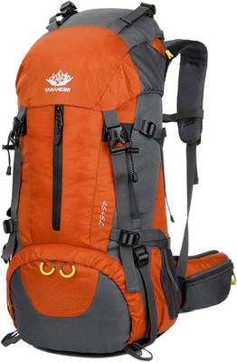 50L Hiking Backpack Men Camping Backpack with Rain Cover 45L+5L Lightweight Back