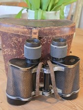 1931 date. Carl Zeiss Jena Delactis 8x40 Binoculars & Case. 