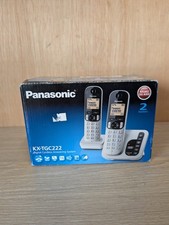 Panasonic KX-TGC222 Cordless Phone Twin Handset Digital Answering System