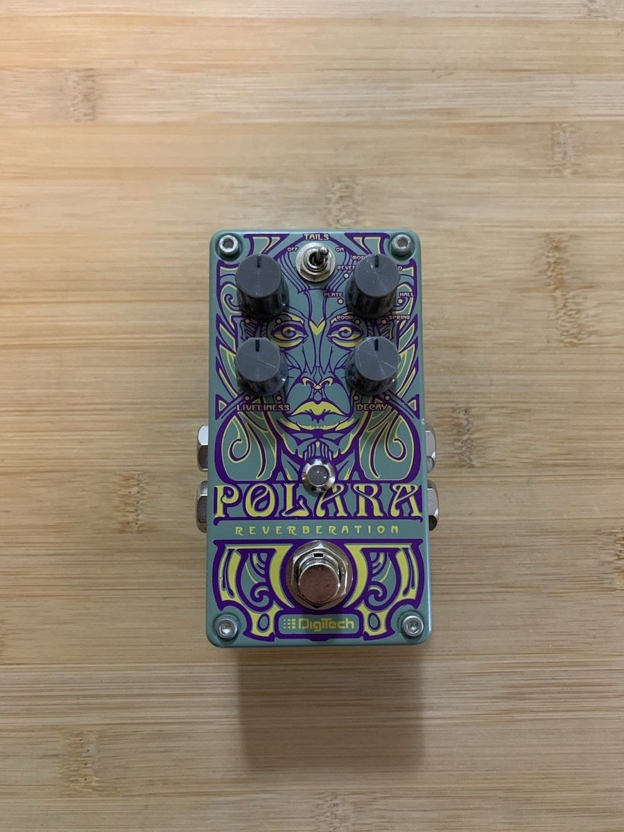 ギター digitech POLARA Reverb DigiTech Polara Stereo Reverb Pedal | Sweetwater