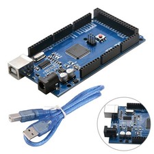 For Arduino Mega 2560 R3 ATMega2560-16AU CH340G Compatible Board with USB Cable