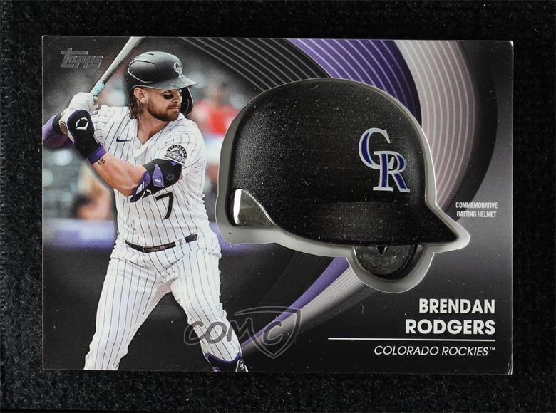 2022 Topps Update Black 77/299 Brendan Rodgers #BH-BR 0ju0