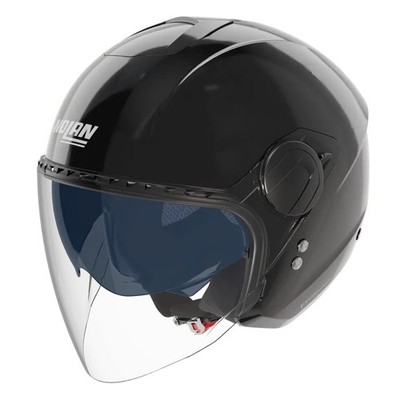 Nolan N20-2 Classic Viewfinder 301 Motorcycle Jet Helmet Glossy Black