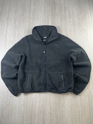 The North Face Damen Extreme Pile Full Zip Jacke S schwarz Sherpa Fleece