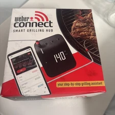 Weber 3201 Connect Smart Grilling Hub - Black, New In Box