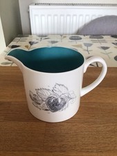 Wedgwood Susie Cooper Design,Milk Jug,Bone China,Made UK Black Fruit,Read Info 