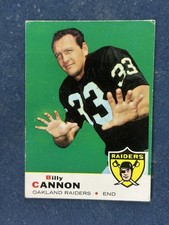 1969 Topps #68 Billy Cannon Oakland Raiders GOOD