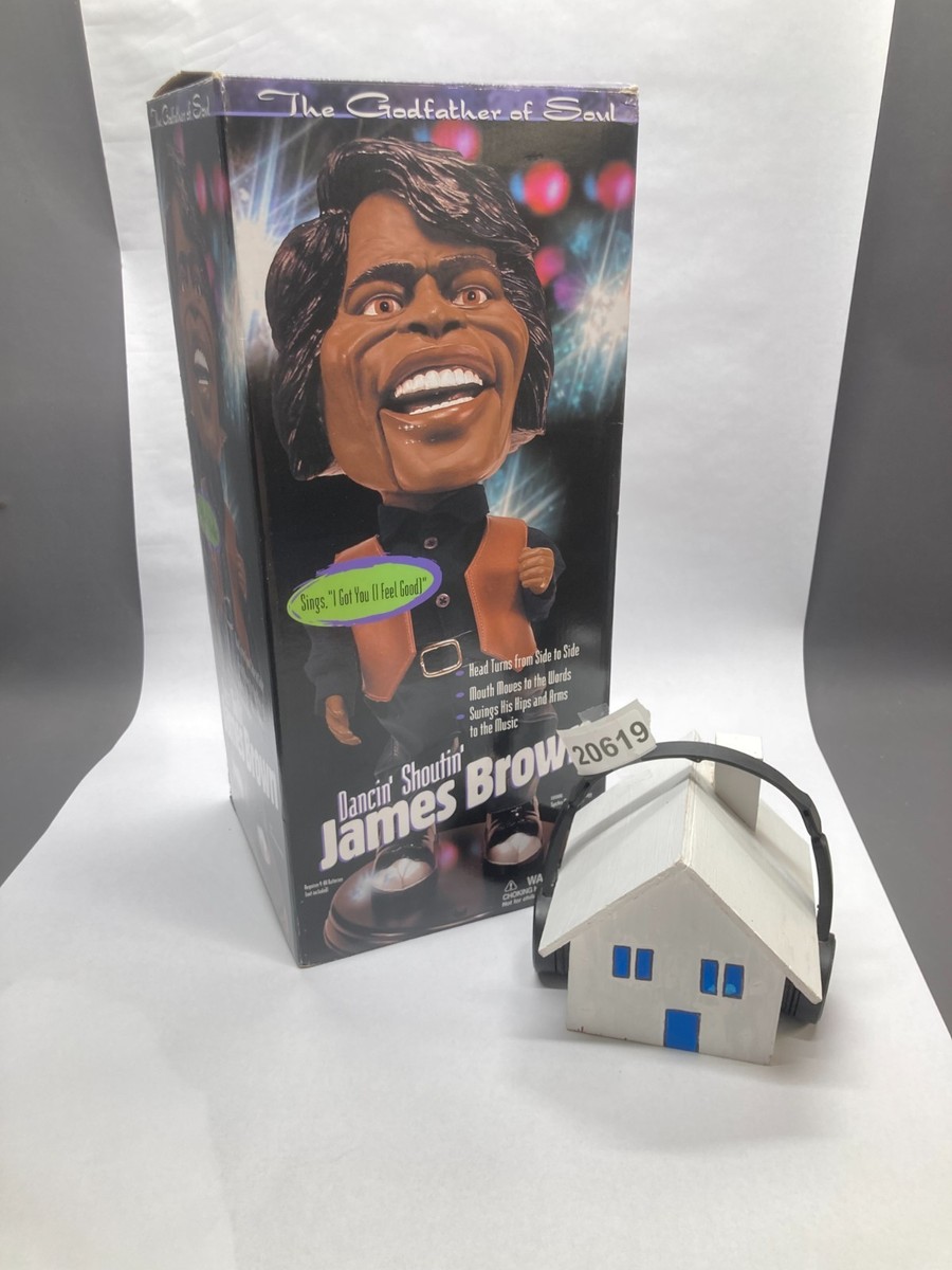 James Brown Dancin' Shoutin' Animated Figure Gemmy In Original Box