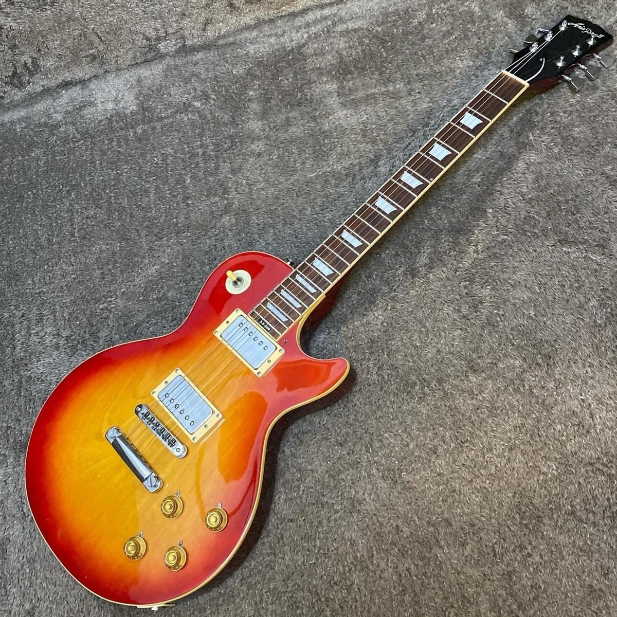 Aria Pro Ⅱ LS-400 Aria Pro II LS-400 Cherry Sunburst Made in Japan 1980s LP Type