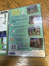 LOT OF 2 - Sega Saturn Games - Baku Baku + GEX - W/ Discs 
