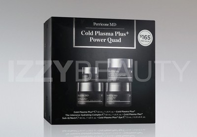 Perricone MD Cold Plasma Plus Power Quad Set Serum Moisturizer Sub D Neck Eye