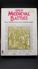 Great Medieval Battles - SPI 1979 - Complete & Unpunched Verified Fully Complete