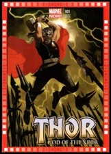 2013 UD Marvel Now! "CUTTING EDGE VARIANT COVER" #110-DA..THOR GOD OF THUNDER #1