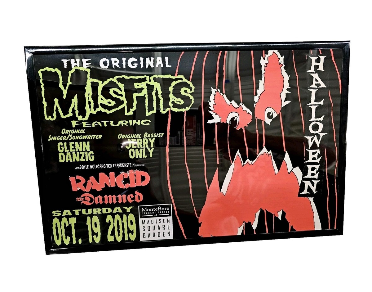 GWAR MISFITS コンサートポスター The Misfits & GWAR Concert Poster by Marco Almera | Poster Cabaret