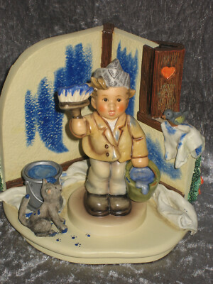 Goebel Szene Display Hummel Scape ''Painting Pals'' #1019-D Hum 2040 Sonderausgabe