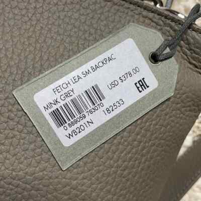 Allsaints Small Fetch Leather Backpack - MINK GRAY | eBay Allsaints Small Fetch Leather Backpack - MINK GRAY | eBay
