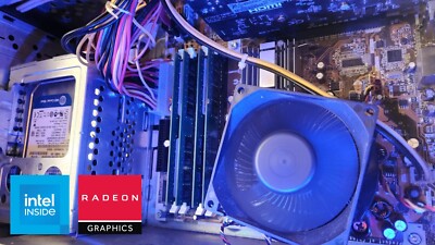 HP Compaq DX2400 Entry-Level Gaming PC | Core 2 Quad | RX 560 | SSD+HDD | WiFi