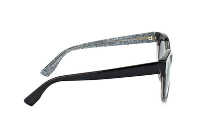 Jimmy Choo Sunglasses MIRTA/S RBY 9C Glitter Black Grey/Dark 