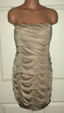 Speechless M Layered Bodycon Evening Dress, Tube Style with Removable Straps