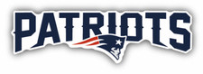 New Englad Patriots Sticker  3'', 5'', 6'' or 8''
