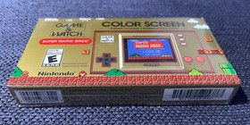  Nintendo Game and Watch Super Mario Bros Electronic Handheld NEW SEALED