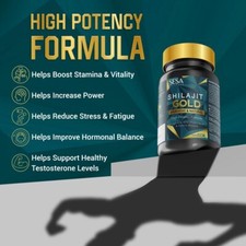 100  Pure Himalayan Shilajet Resin 60 Capsules Boost Energy Endurance Stamina