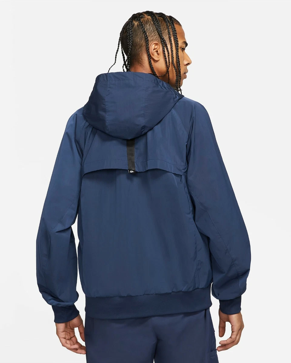 nike sportswear premium essentials men's unlined hooded windrunner jacket