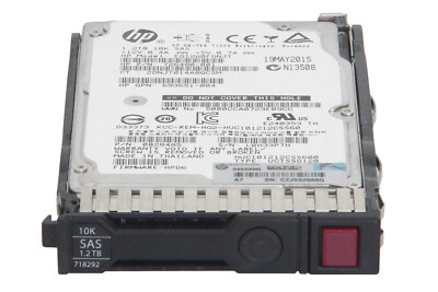 HP 1.2TB 6G SAS 10K 2.5in DP ENT SC HDD Festplatte / HPE 718292-001, 718162-B21