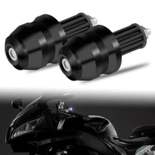 1Pair Universal Motorbike Bar Ends Motorcycle Handlebar End Weights Plugs Grips