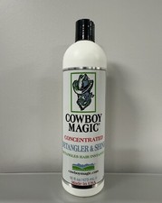 Cowboy Magic Concentrated Detangler Shine 16oz For Animals NEW