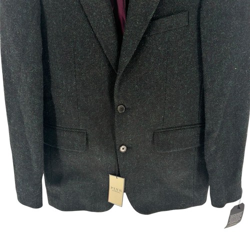 Thomas Pink Blazer Jacke Herren 38R Grün Harris Tweed Wolle Sport Mantel NEU $ 695 - Bild 6 von 22