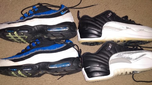 Lot Of 2 : Jordan 11 "Golf ⛳" & Nike ✔️Air Max 95' Size 11/11½ - Picture 10 of 10