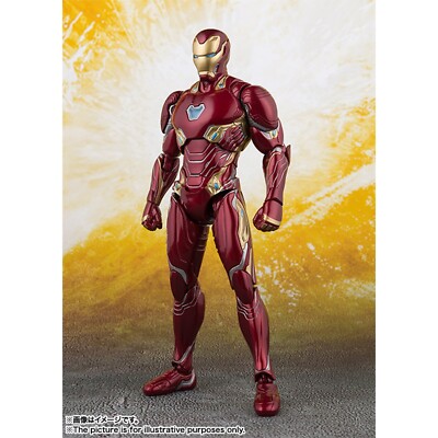S.H.Figuarts MARVEL AVENGERS INFINITY WAR IRON MAN Mk 50 Action