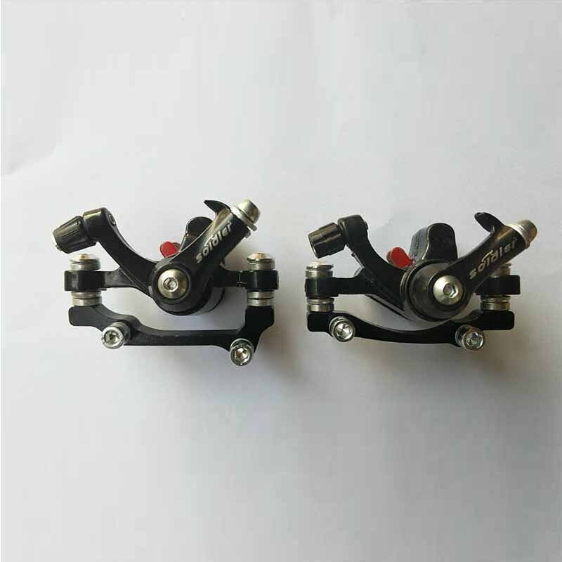 Juwaacoo Mechanisches Scheibenbremse Set Für Mountainbike – Vorne & Hinten, Speed Clip System